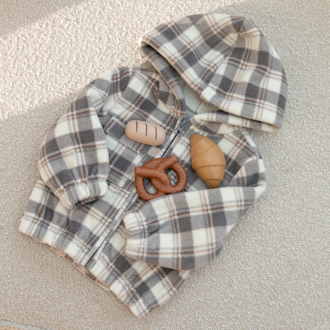 Manteau à carreaux - Maé