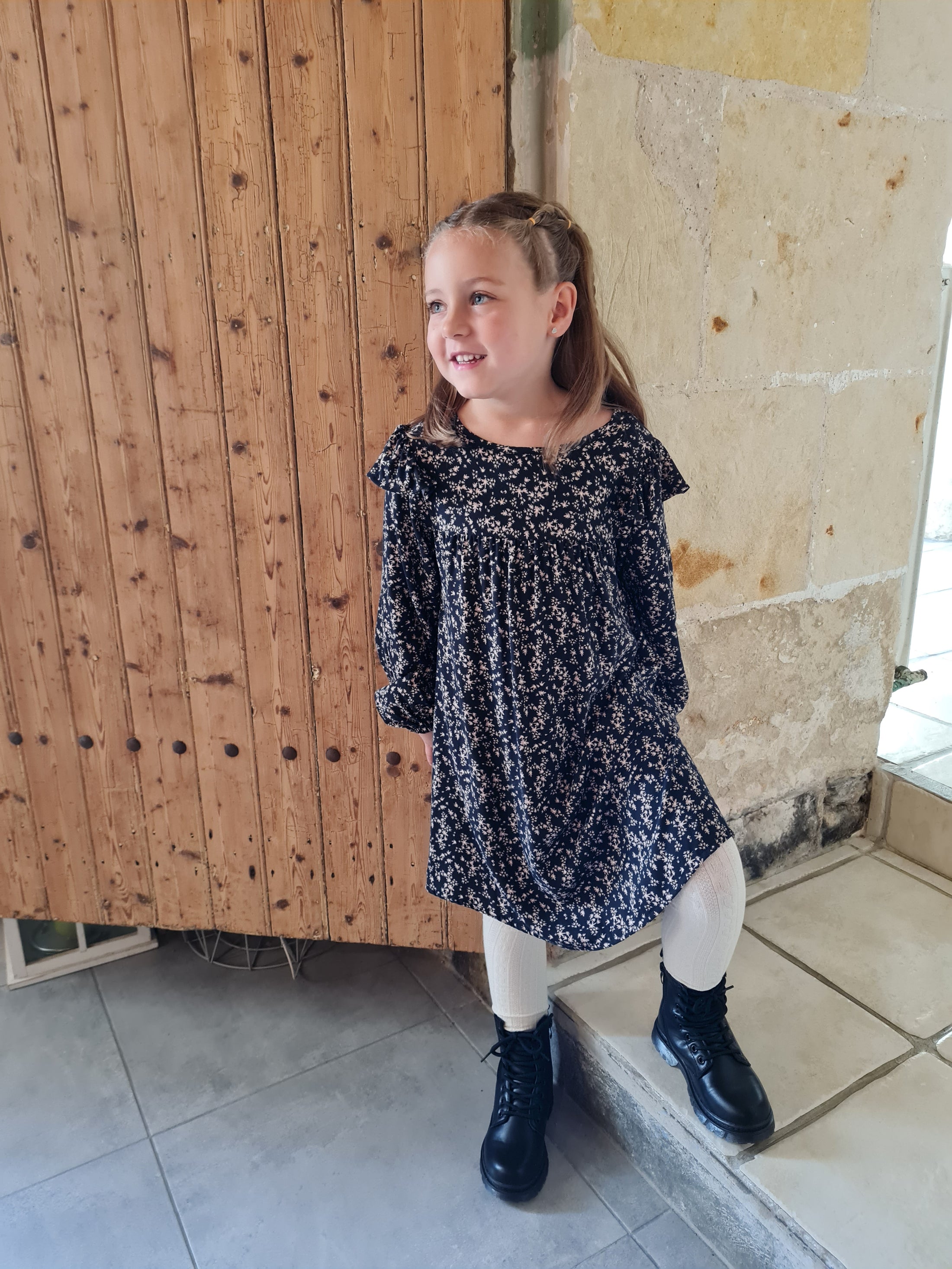 Robe à motif - Romane