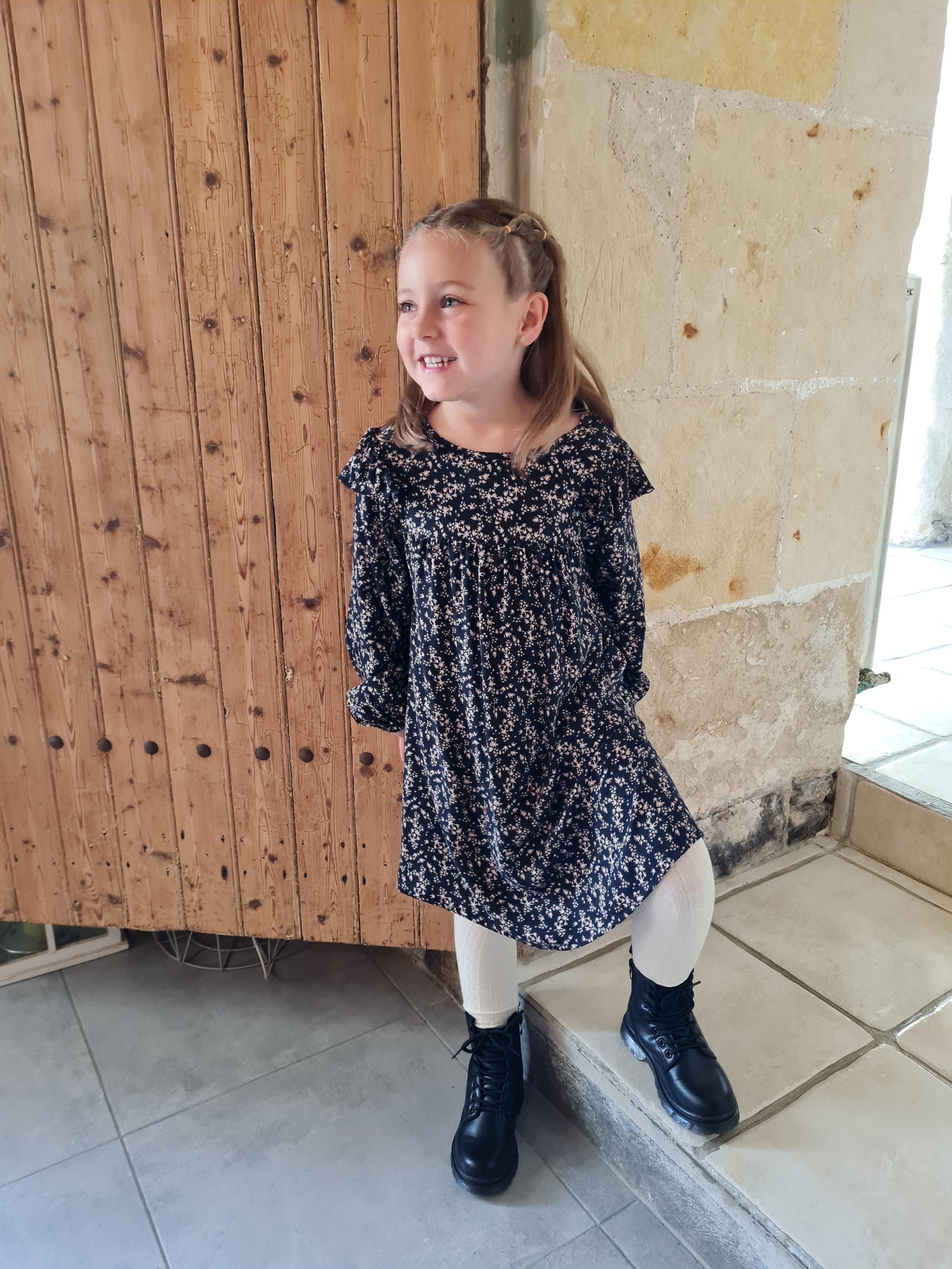 Robe à motif - Romane