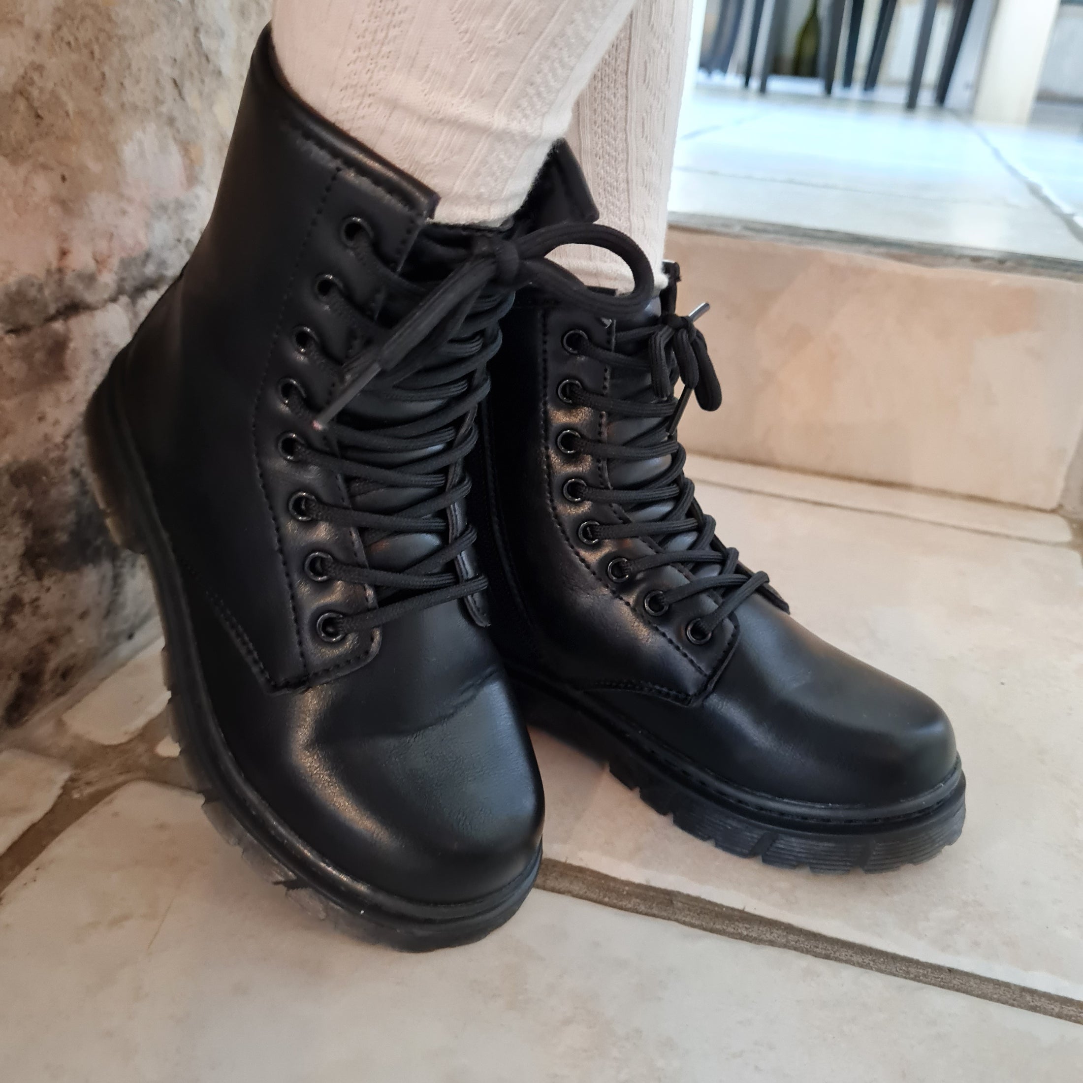 Bottines fourrée noir - Romy
