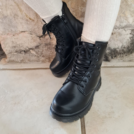 Bottines fourrée noir - Romy