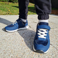 Charger l'image dans la visionneuse de la galerie, Baskets bleu - Owen
