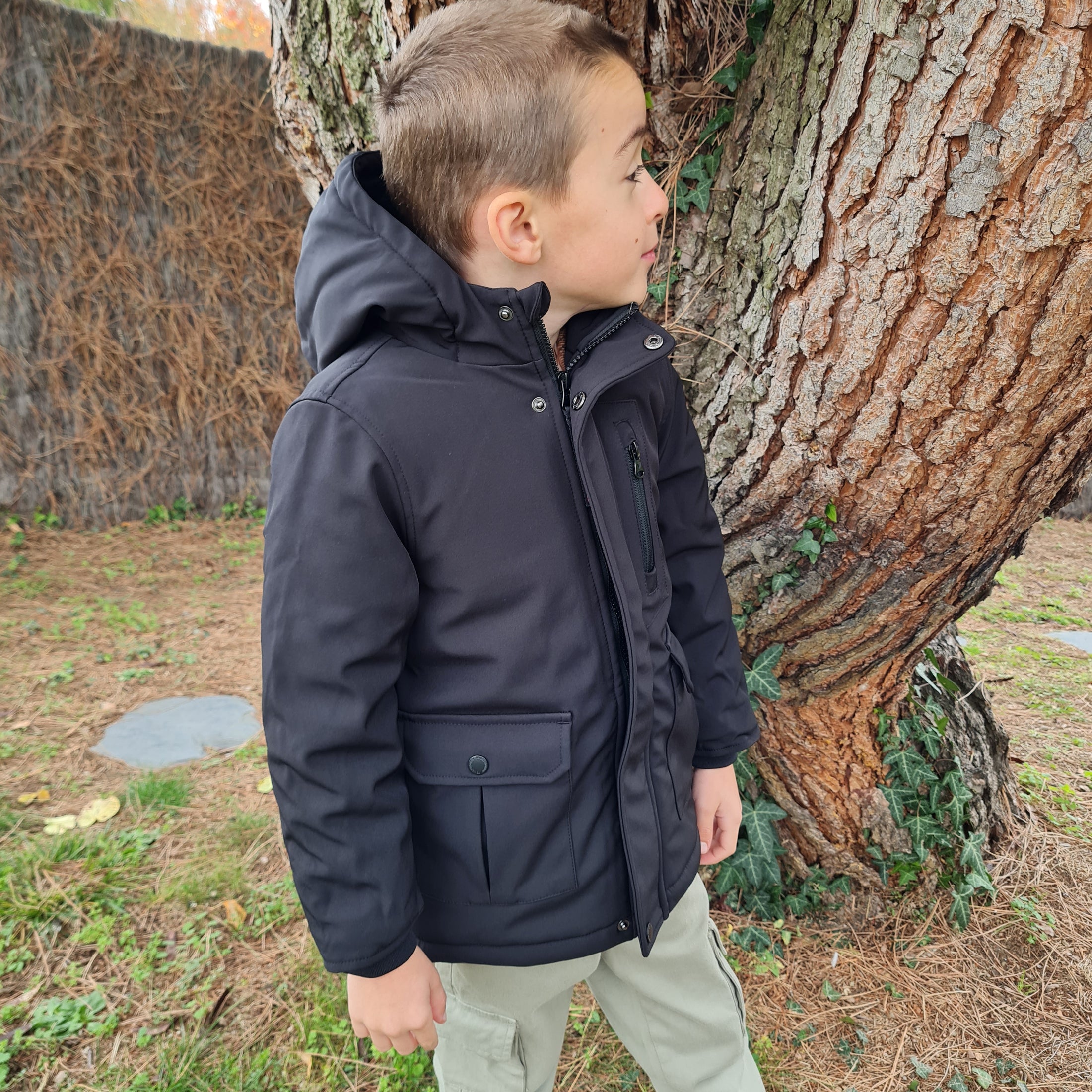 Manteau noir - Gabin