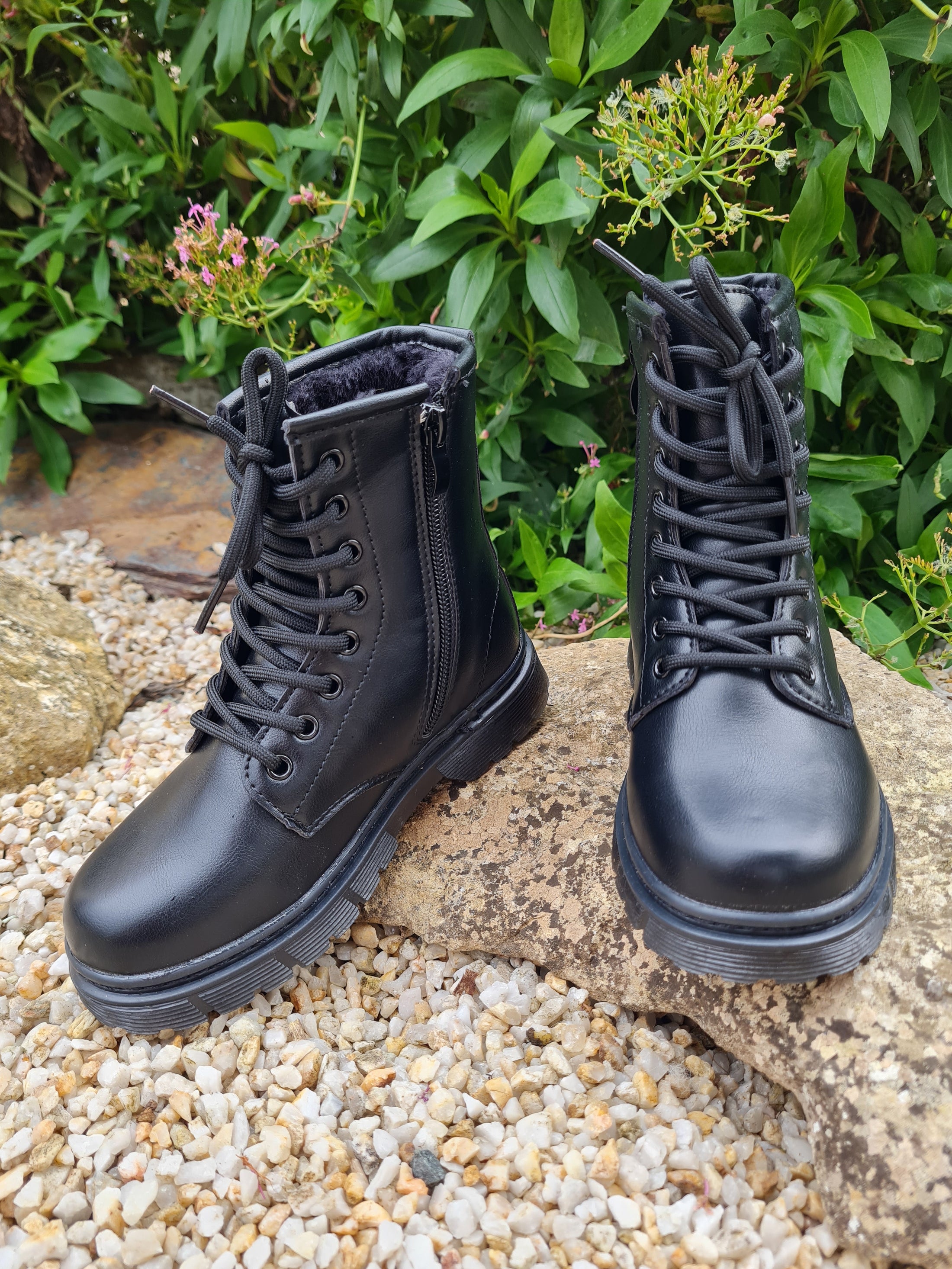 Bottines fourrée noir - Romy