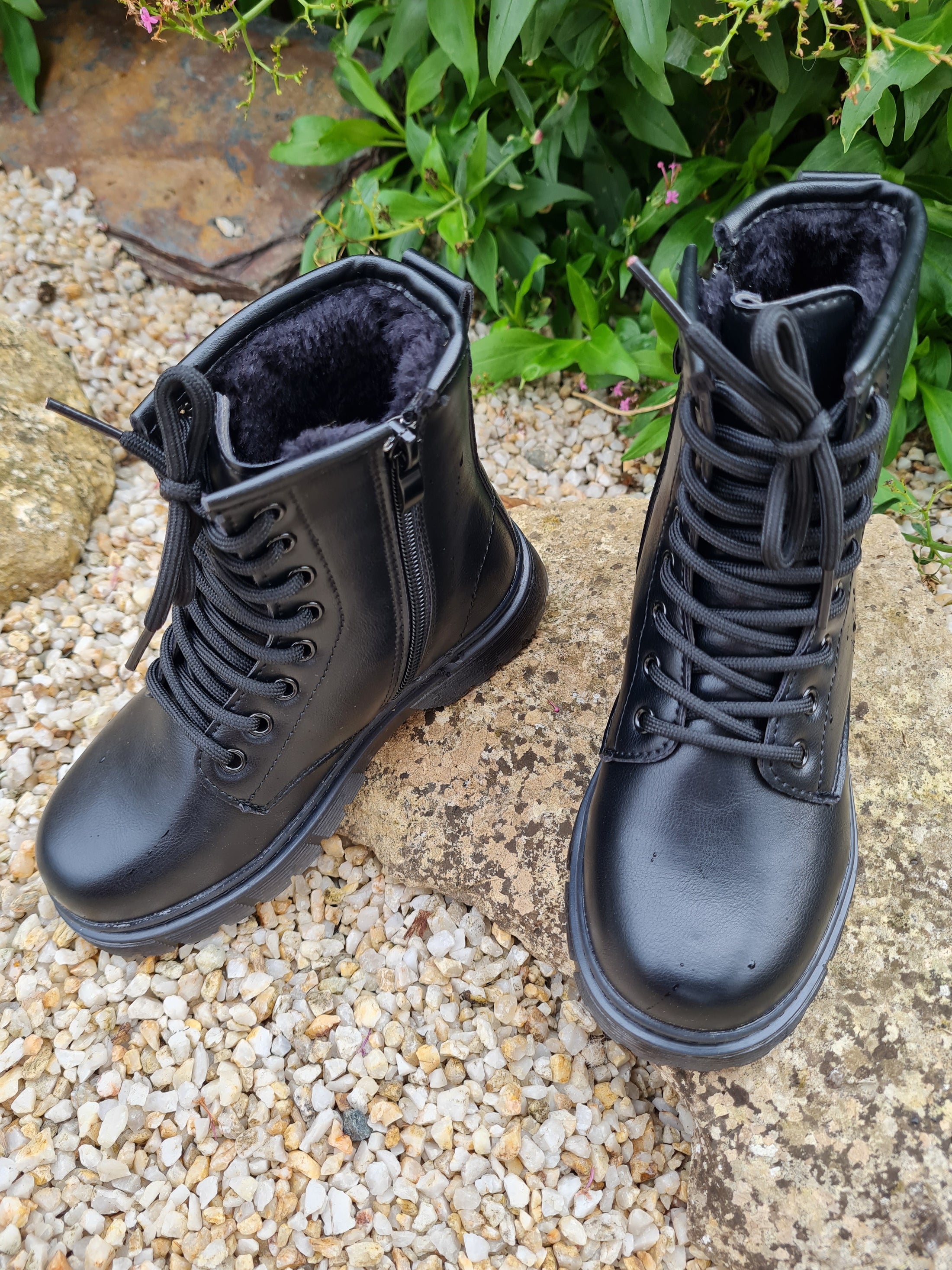 Bottines fourrée noir - Romy