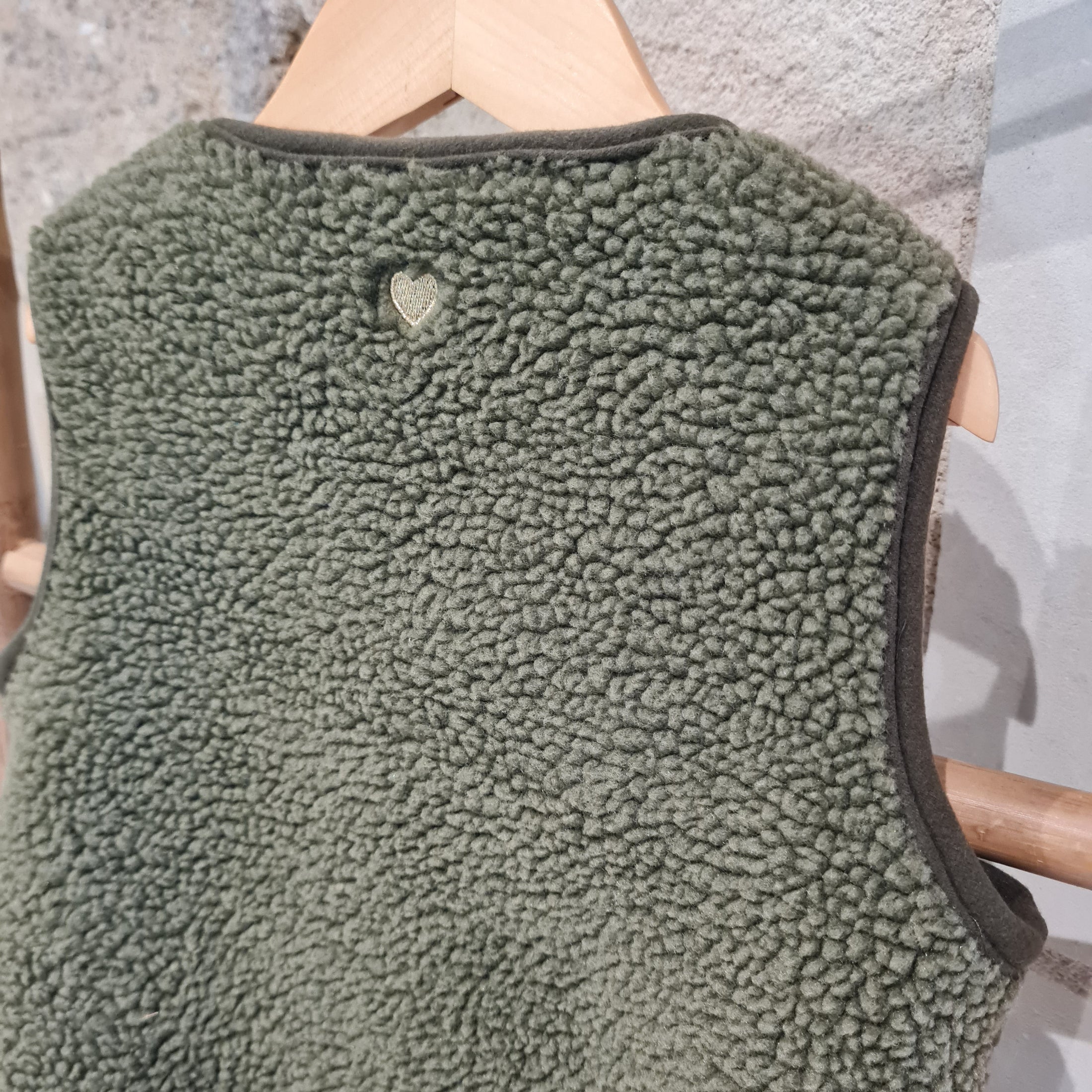 Gilet sans manches Kaki - Aurore