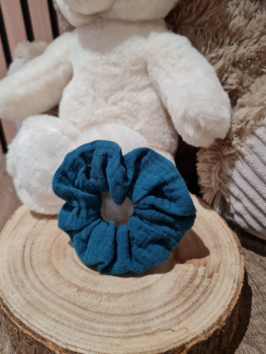 Chouchou Bleu canard - Laëtitia (Édition limitée)