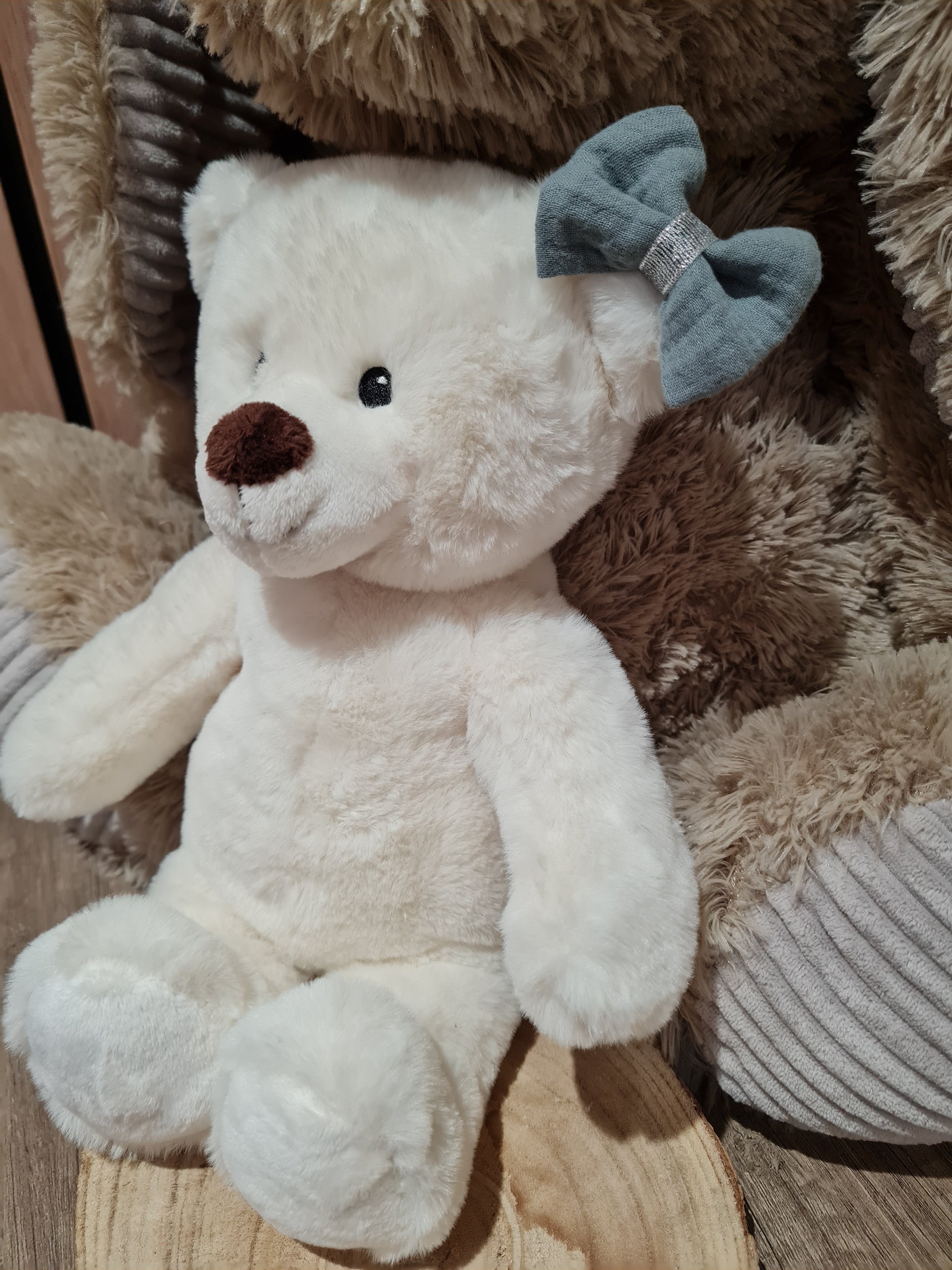 Pince croco Vert d'eau/Argenté - Elyse (Édition limitée)