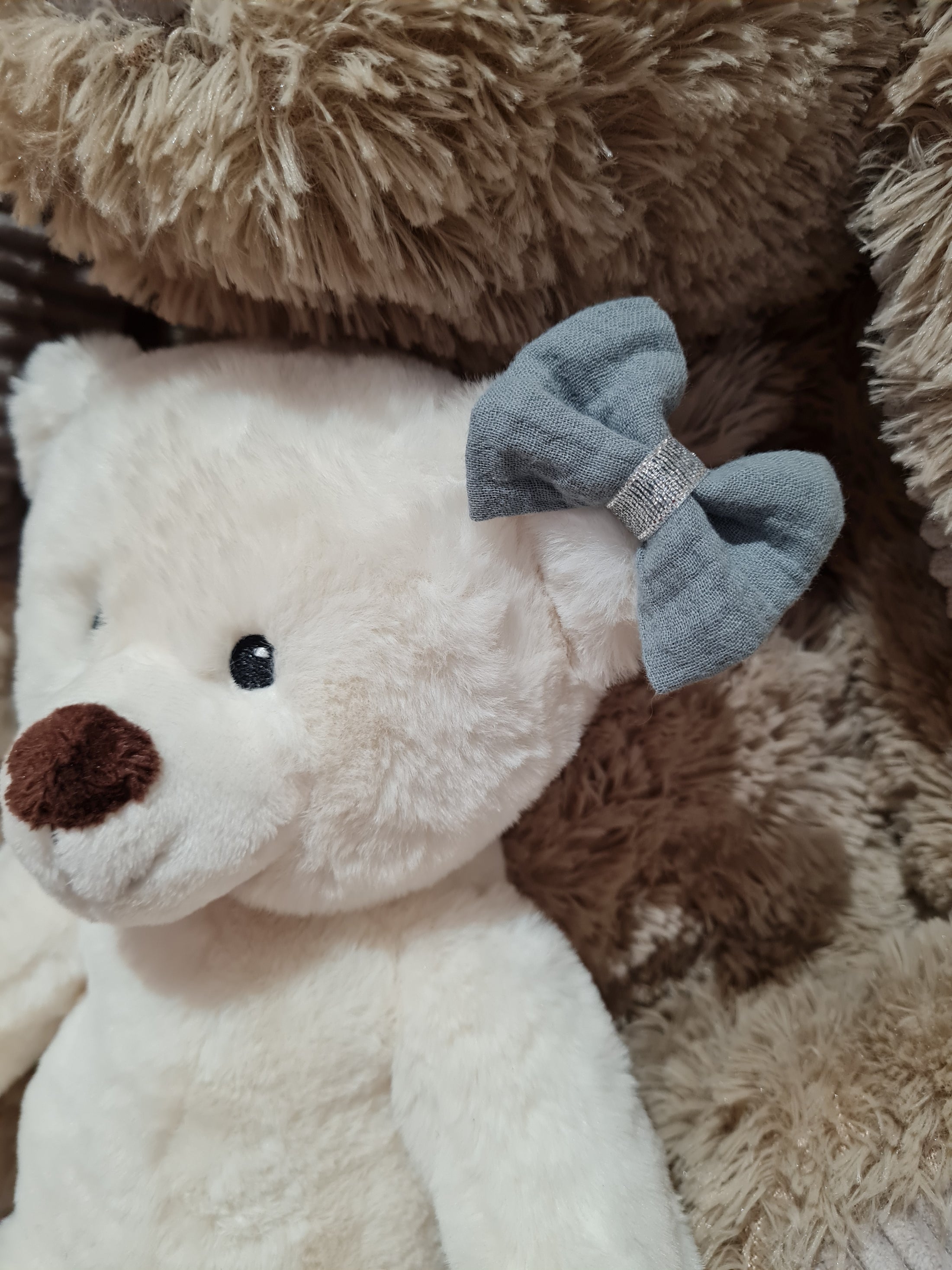 Pince croco Vert d'eau/Argenté - Elyse (Édition limitée)