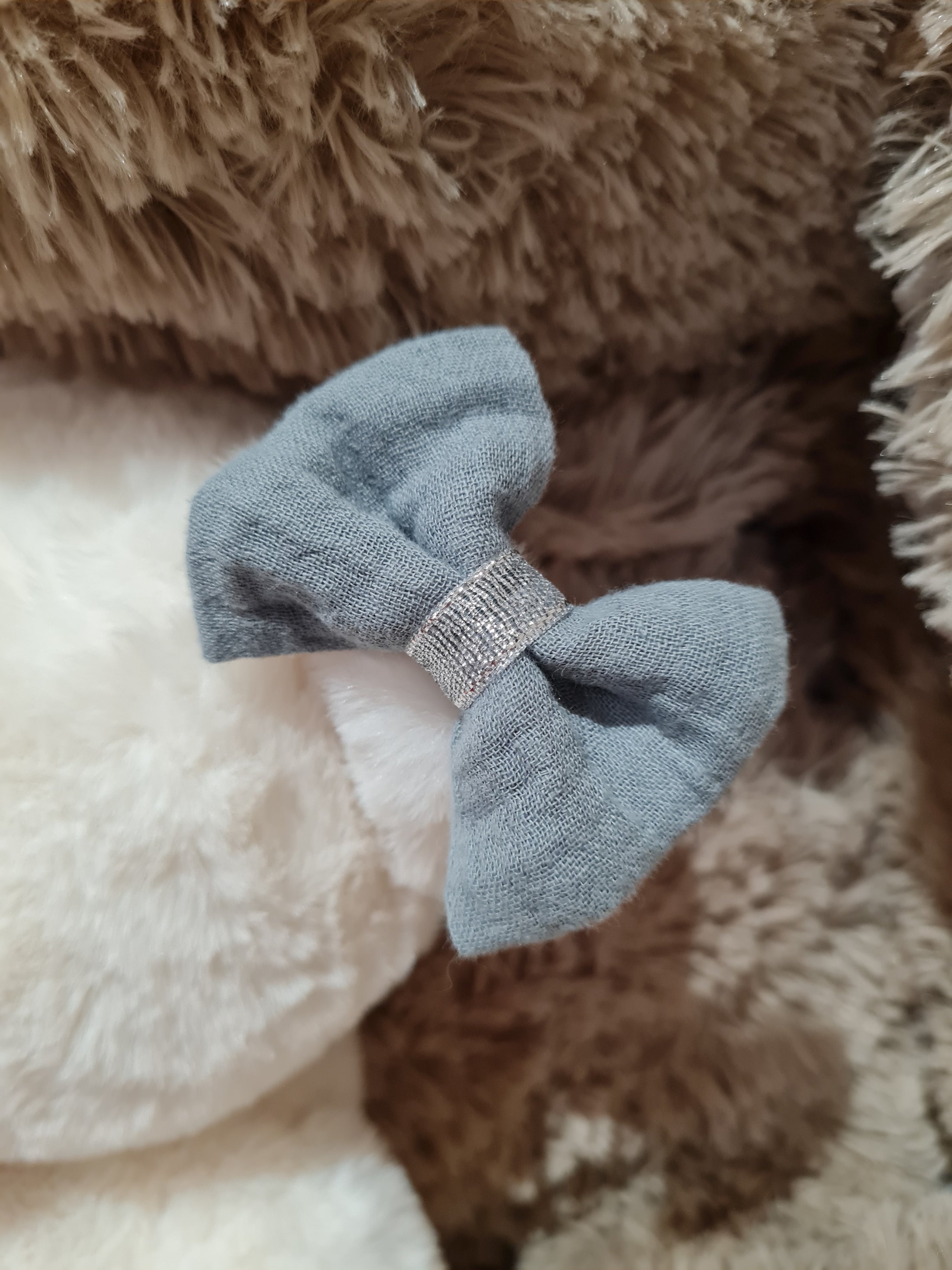 Pince croco Vert d'eau/Argenté - Elyse (Édition limitée)