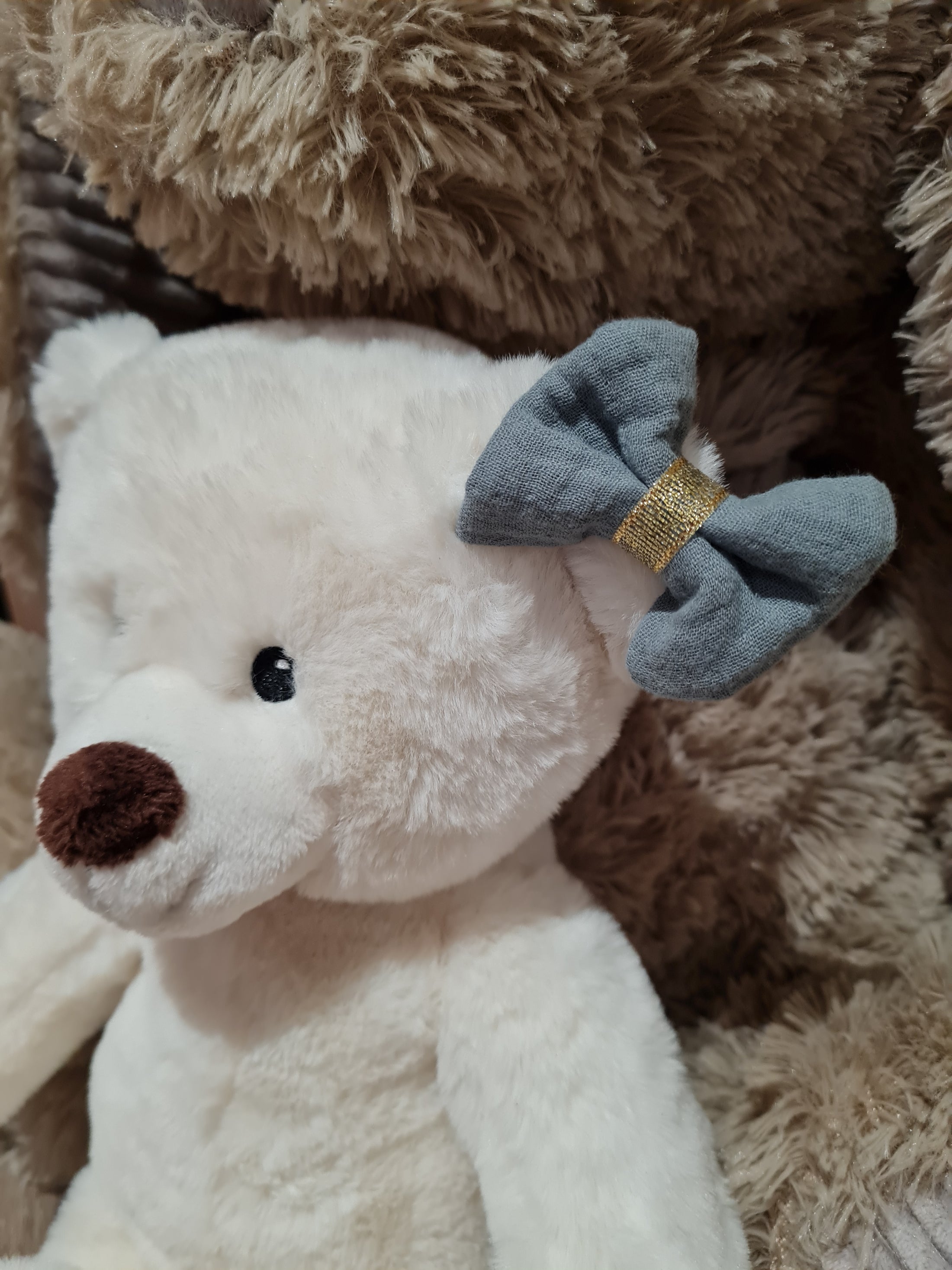 Pince croco Vert d'eau/Doré - Elyse (Édition limitée)