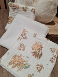 Charger l'image dans la visionneuse de la galerie, Lot de 3 lingettes lavables Cuivré/Motif - Lyne (Édition limitée)
