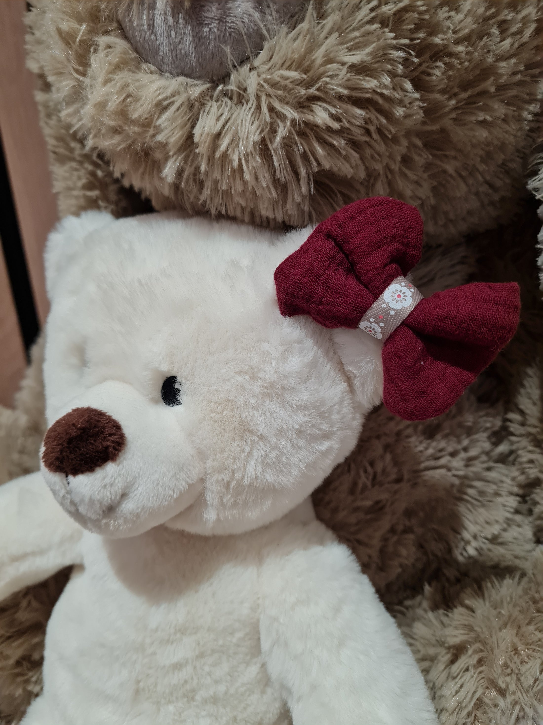 Pince croco Bordeaux/Motif - Elyse (Édition limitée)