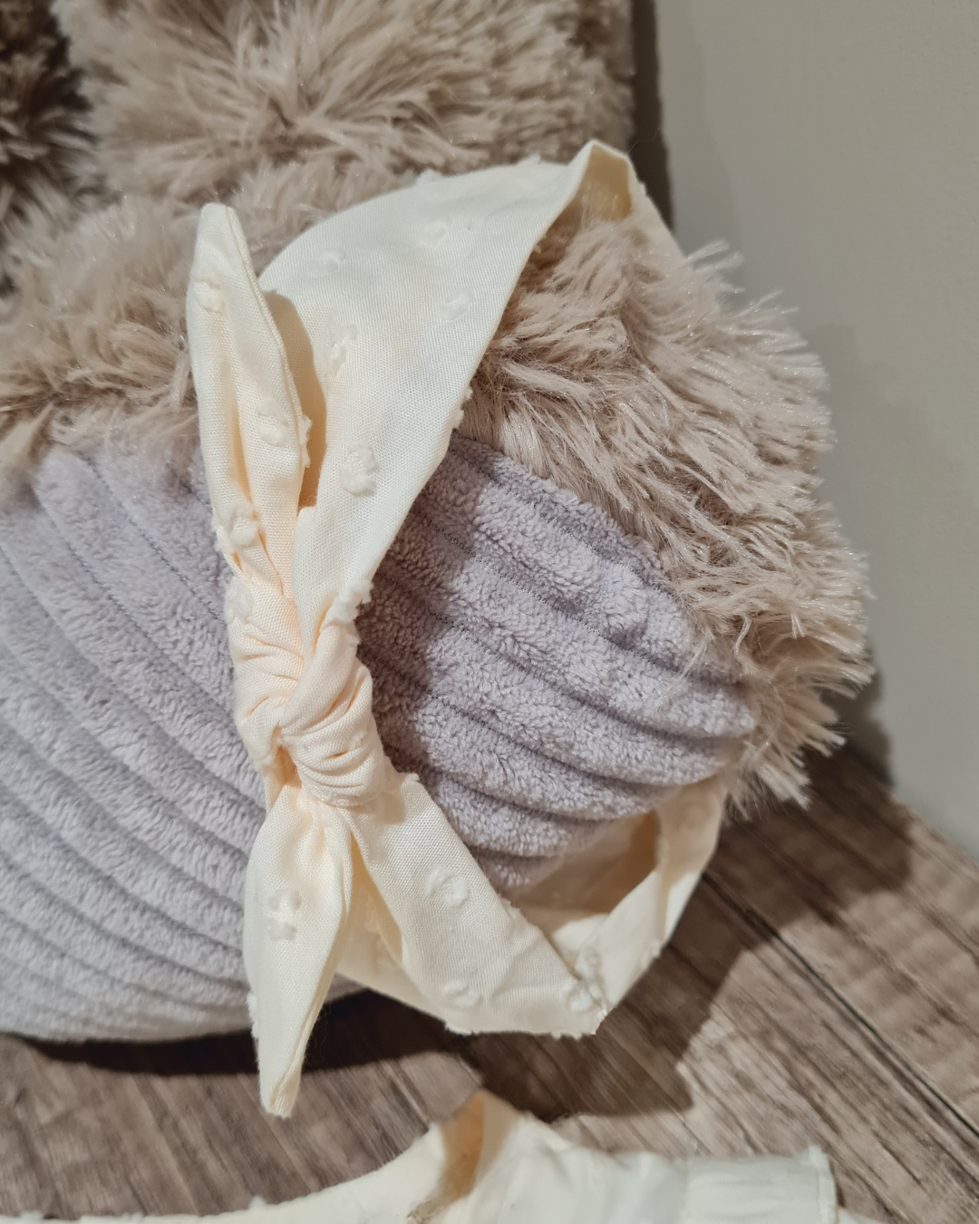 Blouse dentelle avec son petit bandeau - Lila