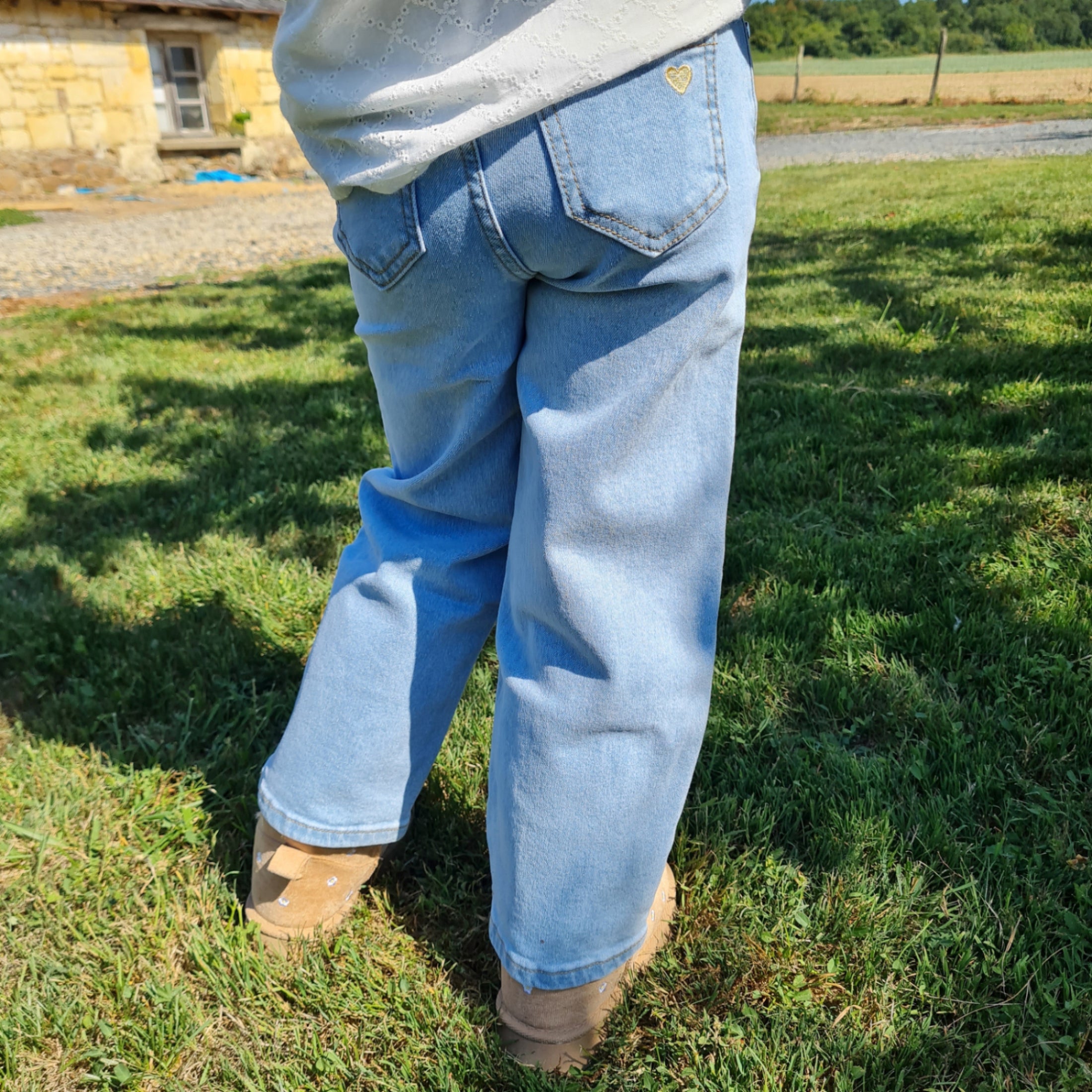 Jeans Large Jeans clair - Louise