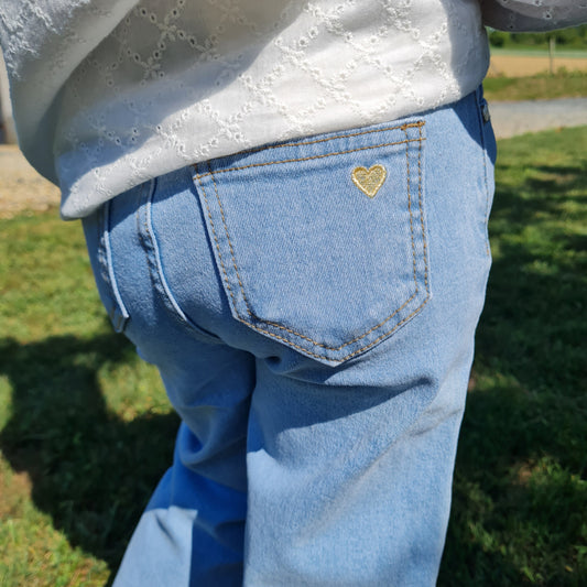 Jeans Large Jeans clair - Louise