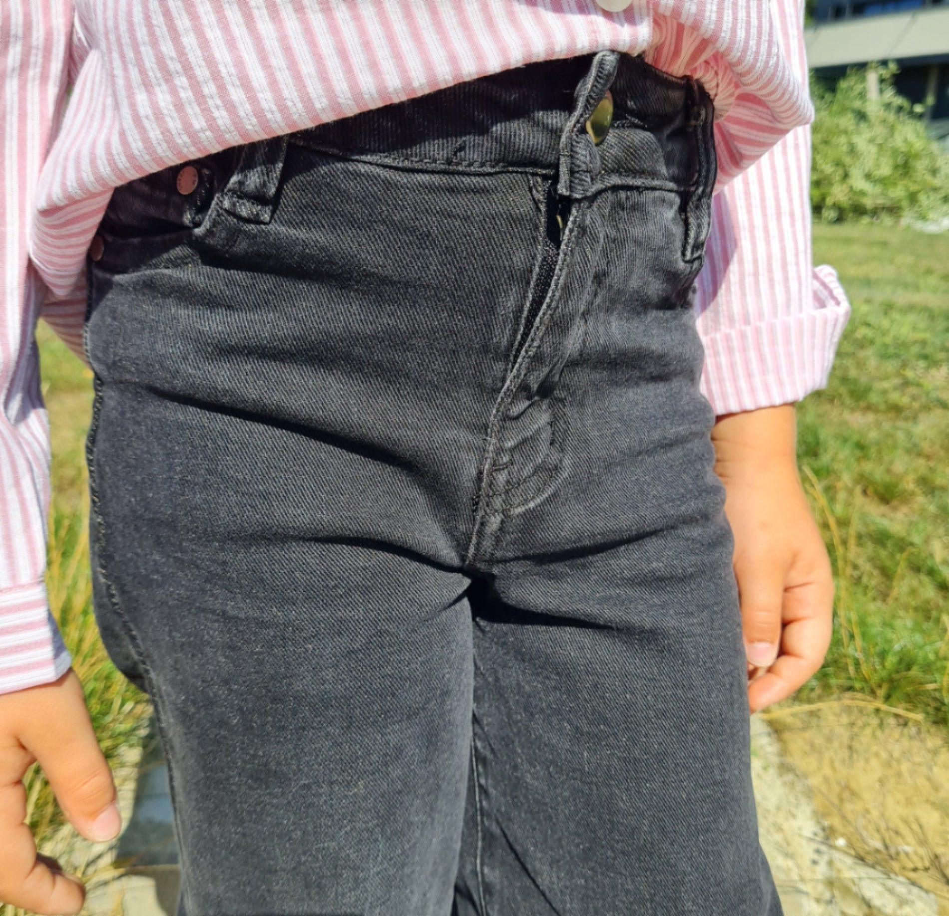 Jeans Large Noir - Louise