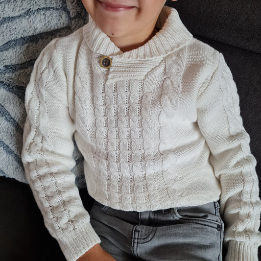 Pull maille tressé - Noé