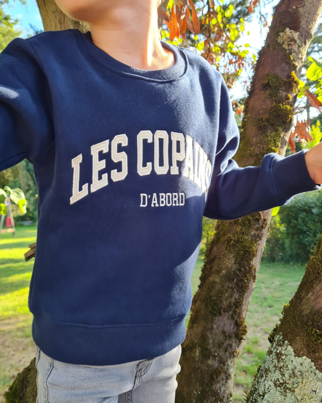 Sweat Les copains d'abord - Marin