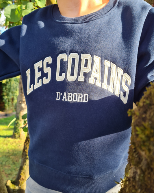 Sweat Les copains d'abord - Marin